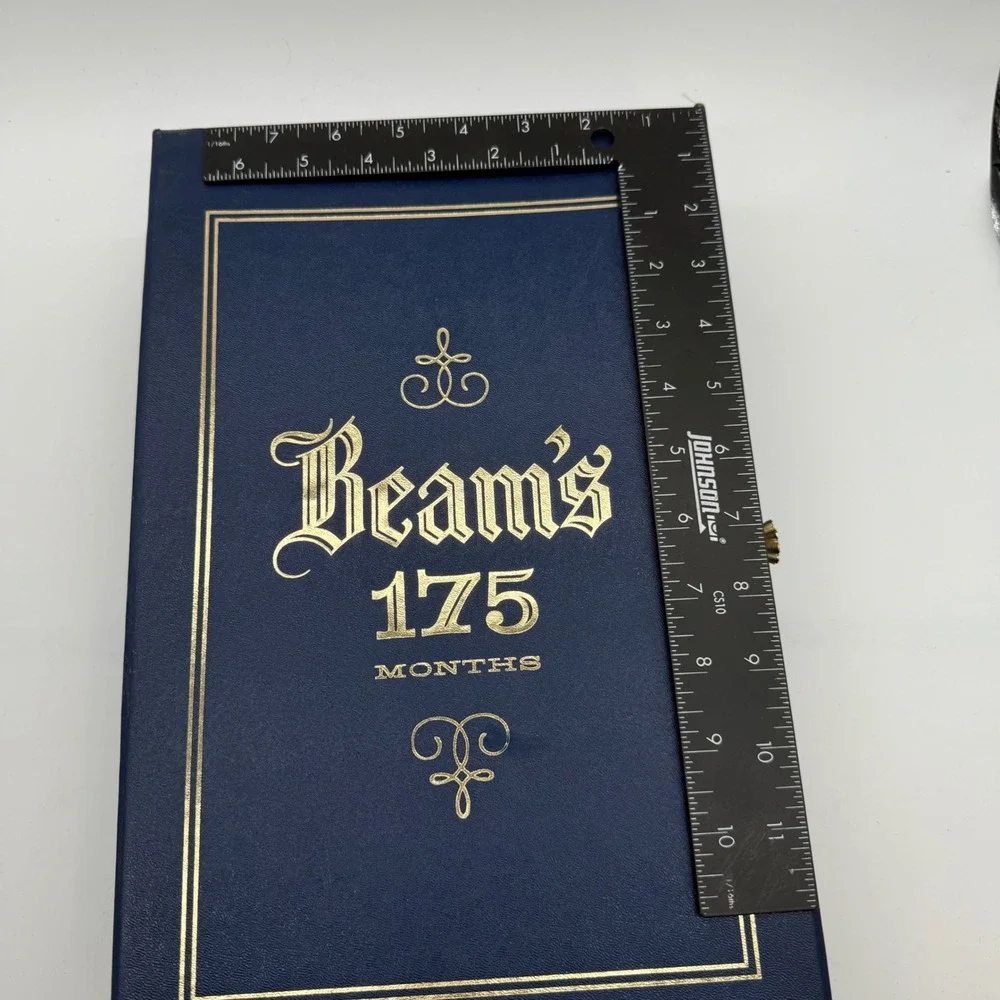 Vintage Beam's 175 Months Liquor‎ Bottle Decanter Regal 1963 empty box